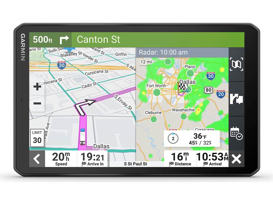 Navitech Custodia Protettiva Per Garmin Camper 895 – Borsa Da Viaggio Antishock E Impermeabile (8 Pollici)
