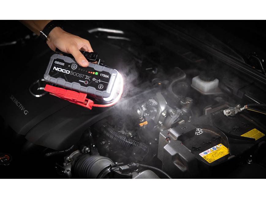 NOCO Boost X GBX55 UltraSafe 1750-amp lithium jump starter at