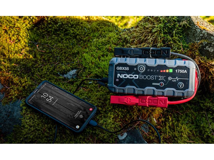 NOCO Boost X GBX55 UltraSafe 1750-amp portable jump starter at