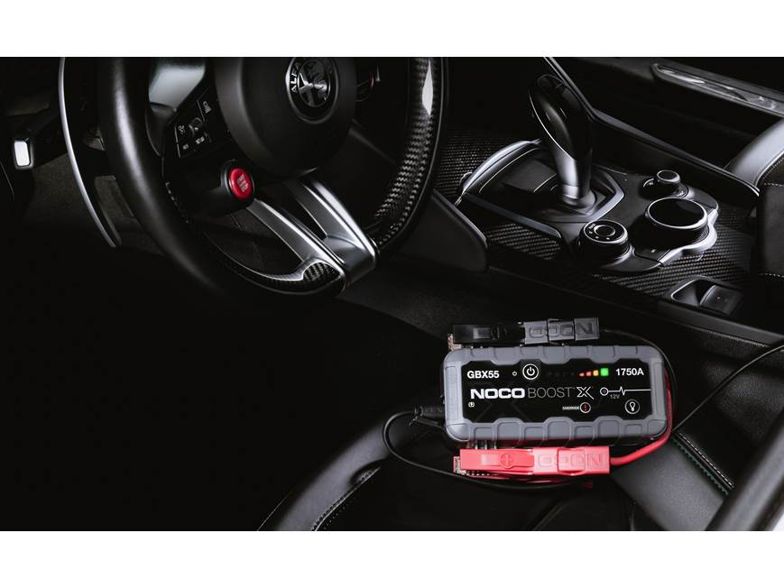NOCO Boost X GBX55 UltraSafe 1750-amp lithium jump starter at