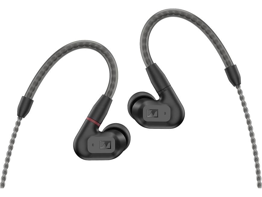 Sennheiser IE 200 (Black) Wired in-ear monitor headphones (Black