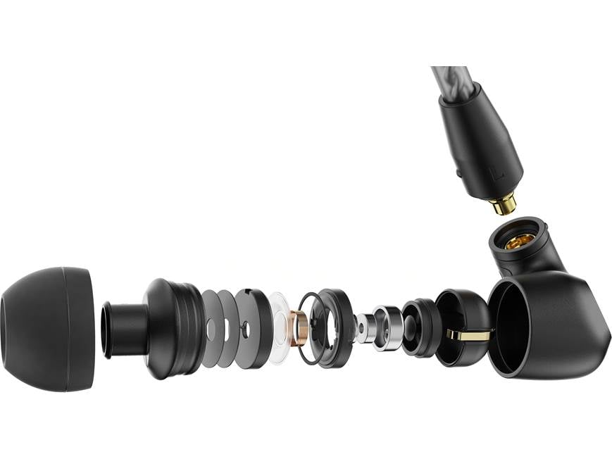 Sennheiser IE 200 (Black) Wired in-ear monitor headphones (Black