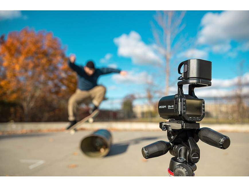 Zoom Q8n-4K Handy 4K video recorder with 4-track audio, XY stereo