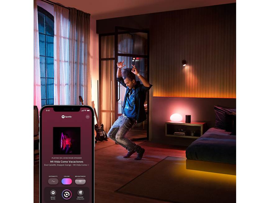 Philips Hue White and Color Ambiance Signe Floor Light Smart