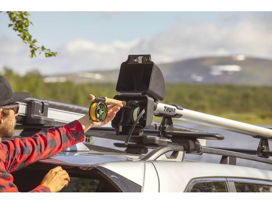 Thule 870002 RodVault 2 Fishing rod rack holds 2 fully rigged fly rods at Crutchfield Thule 870002 RodVault 2 Fishing rod rack holds 2 fully rigged fly rods at Crutchfield