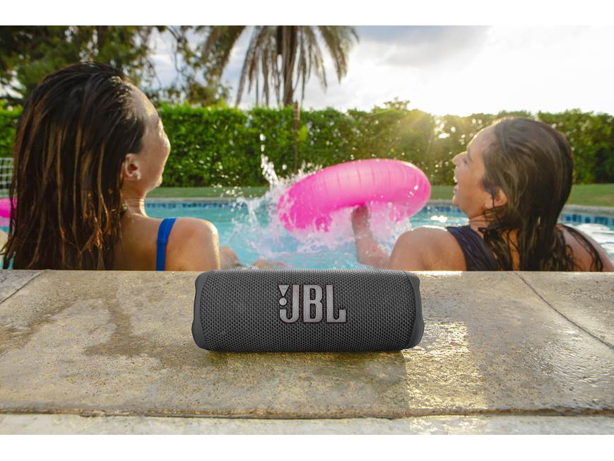 JBL Flip 6 (Black) Waterproof portable Bluetooth® speaker (Black