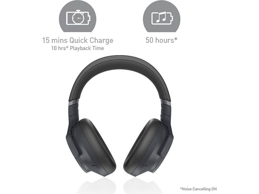 Technics EAH-A800 (Black) Over-ear wireless noise-canceling