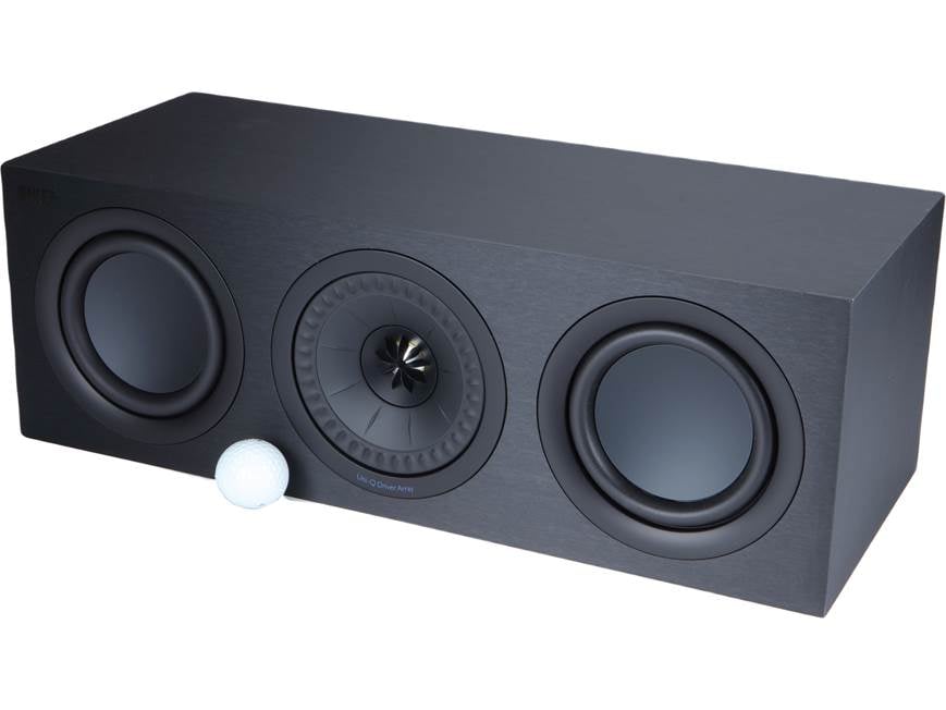KEF Q250c (Satin Black) Center channel speaker (Satin Black) at