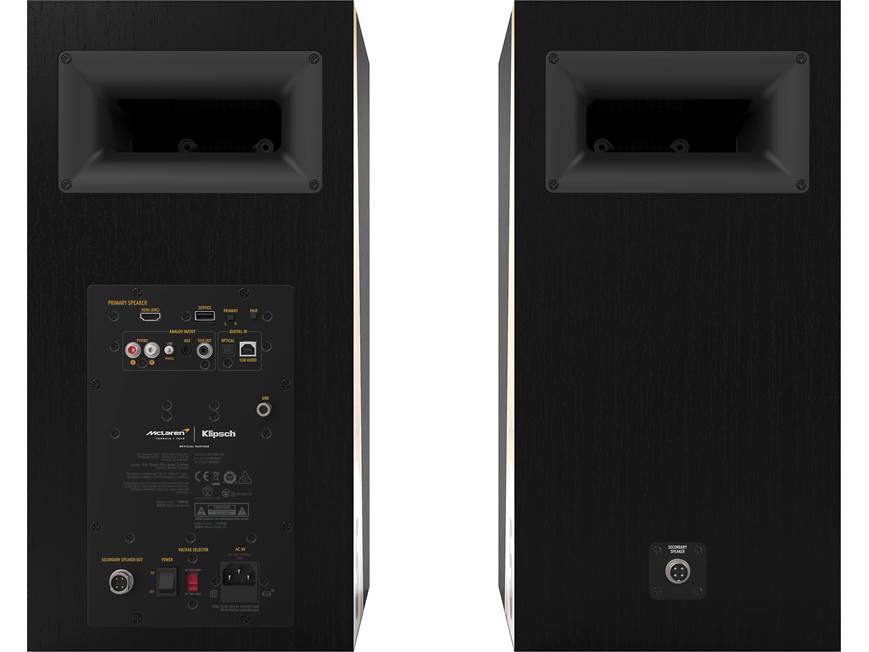 Klipsch The Nines McLaren Edition Powered stereo speakers with