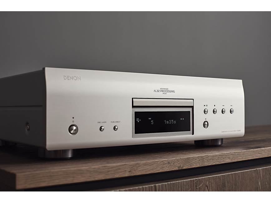 Denon DCD-1700NE (Silver) CD/SACD player (Silver) at Crutchfield