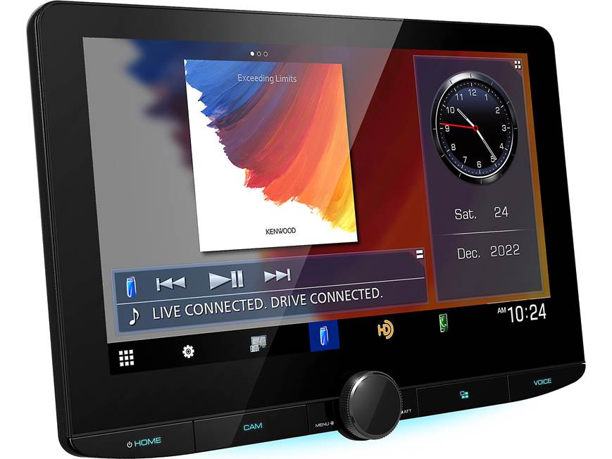 Kenwood DMX1037S Digital multimedia receiver at Crutchfield