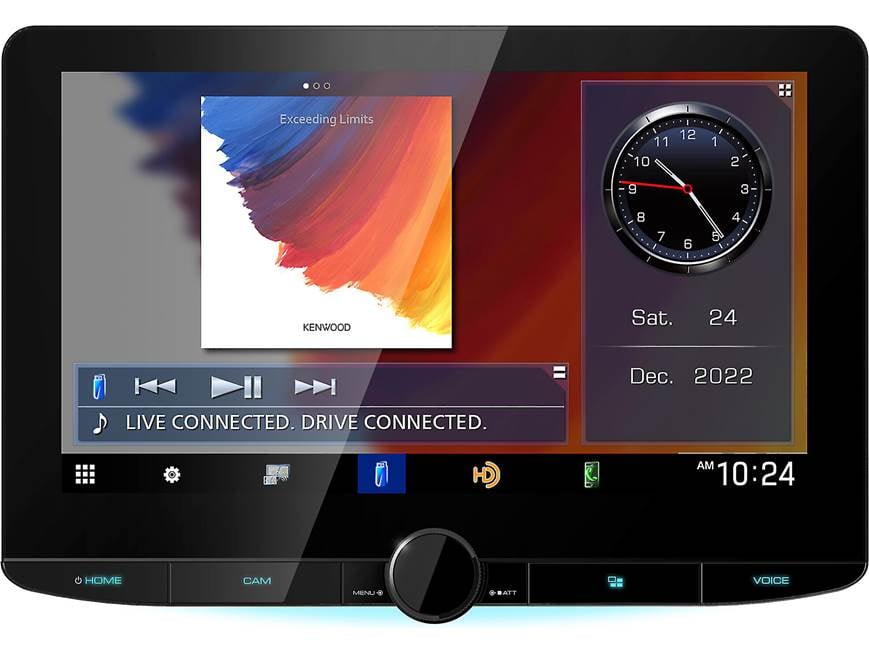 Kenwood DMX1037S Digital multimedia receiver at Crutchfield