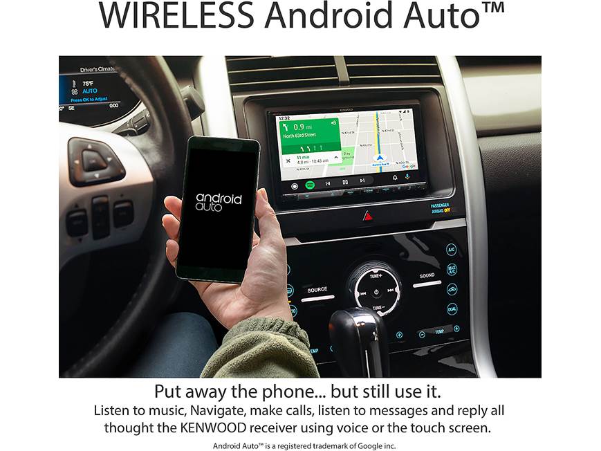 Kenwood Excelon Reference DNX997XR Navigation receiver at Crutchfield