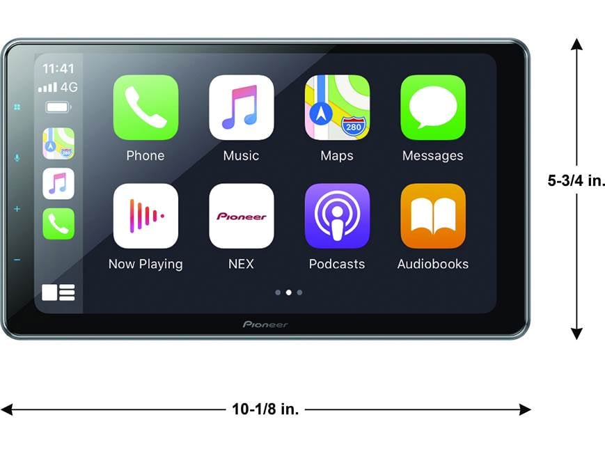 Pioneer DMH-WT8600NEX Digital multimedia receiver at Crutchfield