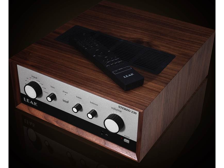 LEAK Stereo 230 (Walnut) Stereo integrated amplifier with HDMI and