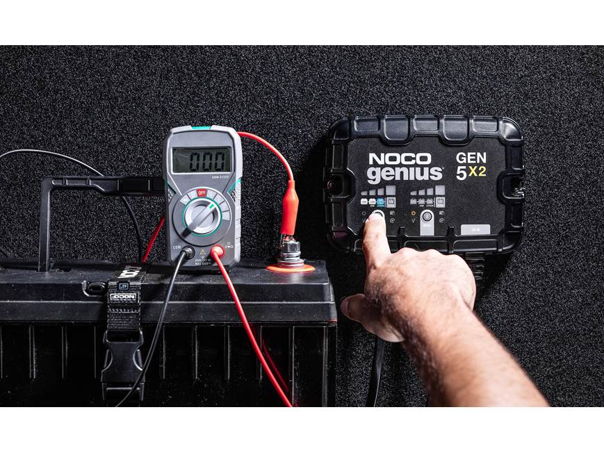 NOCO GEN5X2 GEN series 2-Bank Onboard 12-volt Battery Charger