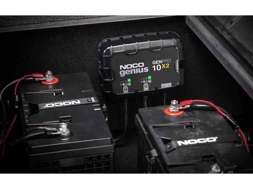 NOCO GENPRO10X2 GEN series 2-bank onboard 12-volt battery charger