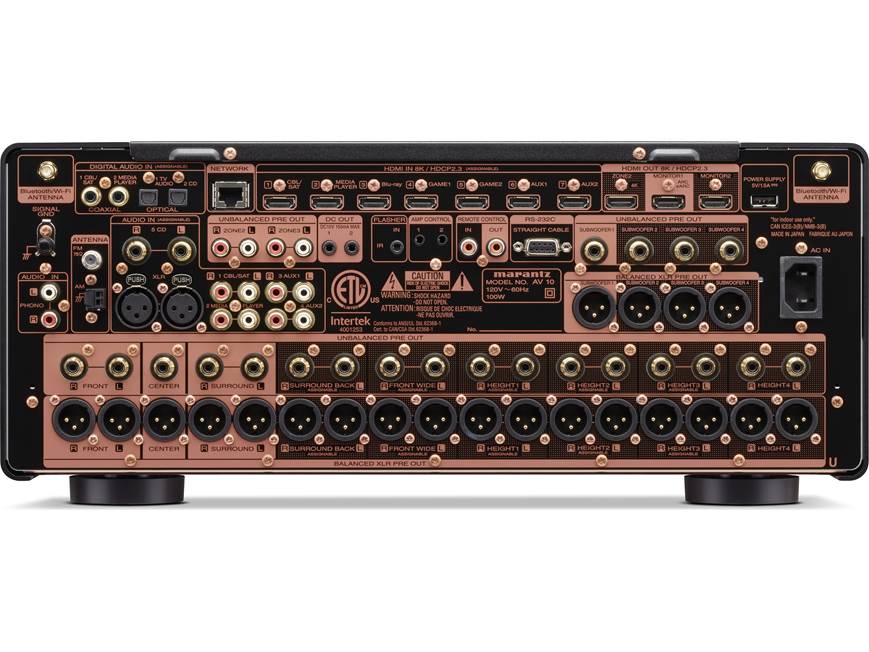 Marantz AV 10 Home theater preamp/processor with 15.4-channel