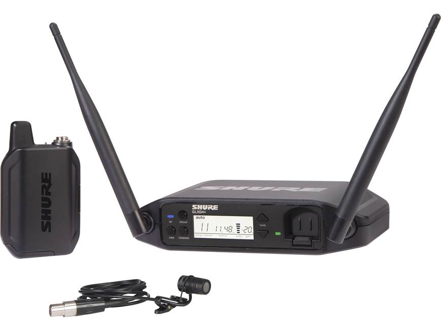 Shure GLXD14+/85 Wireless Lavalier Microphone System - Thumbnail 4