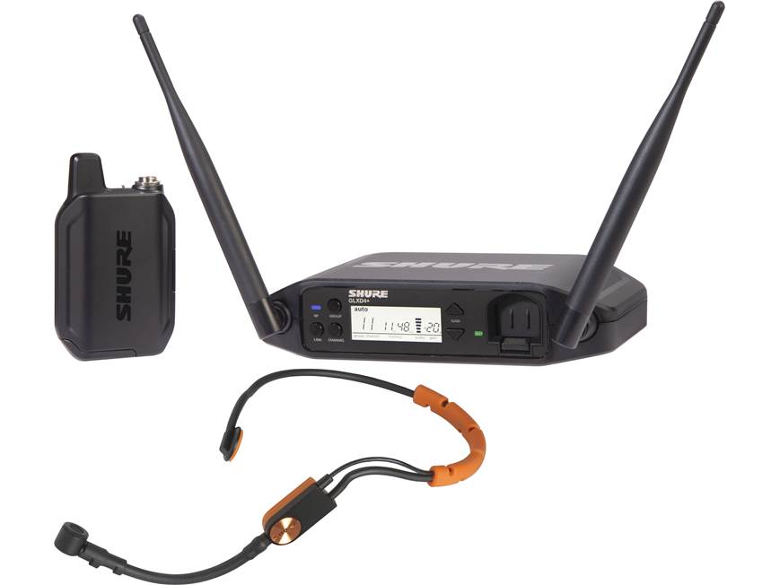 Shure GLXD14+/SM31FH Wireless Headset Mic System