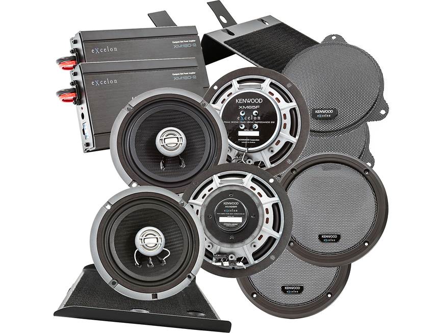 Kenwood Excelon P-HD4UT Audio kit for select 2014-up Harley