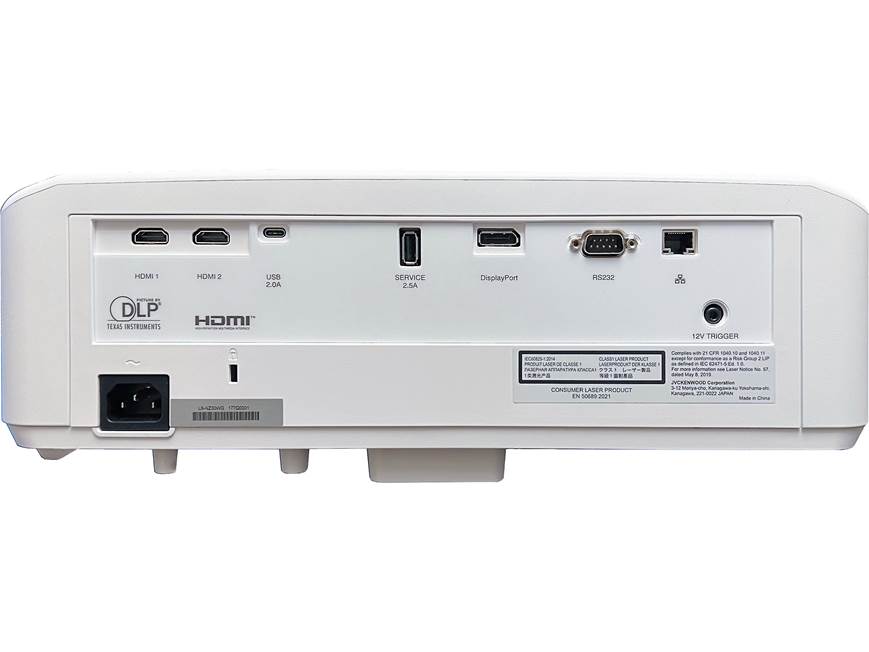JVC LX-NZ30 (White) 4K laser home theater projector with HDR