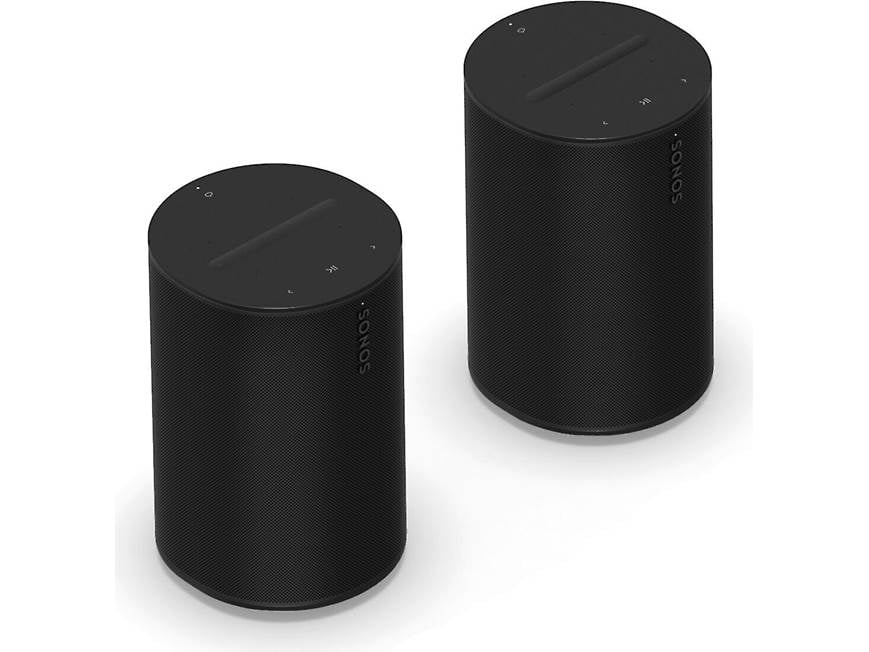Sonos Era 100 2-pack (Black) Two wireless powered speakers with Wi