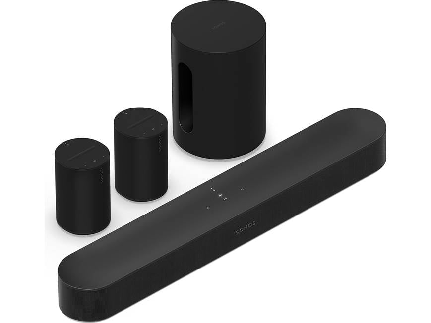 Sonos Beam 5.1 Home Theater Bundle (Black) Includes Sonos Beam