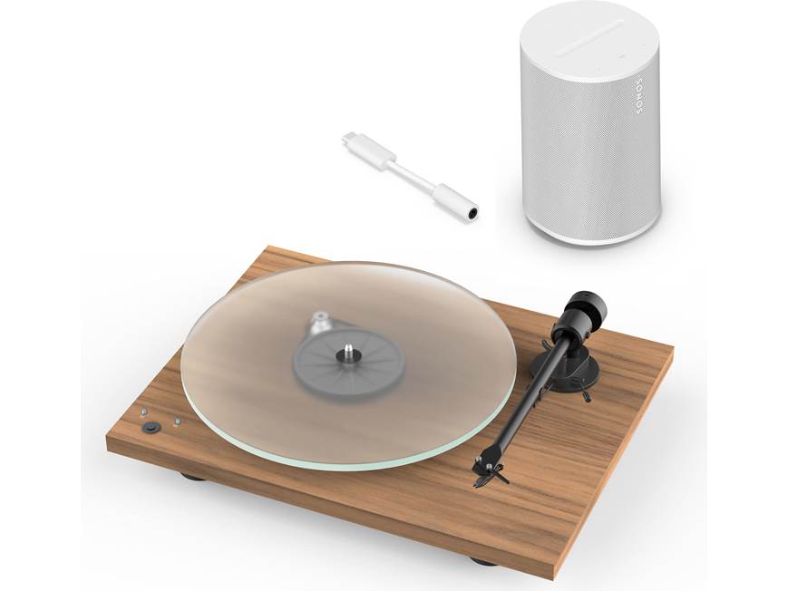Pro-Ject T1/Sonos Era 100 Sound System (Walnut/White) Turntable