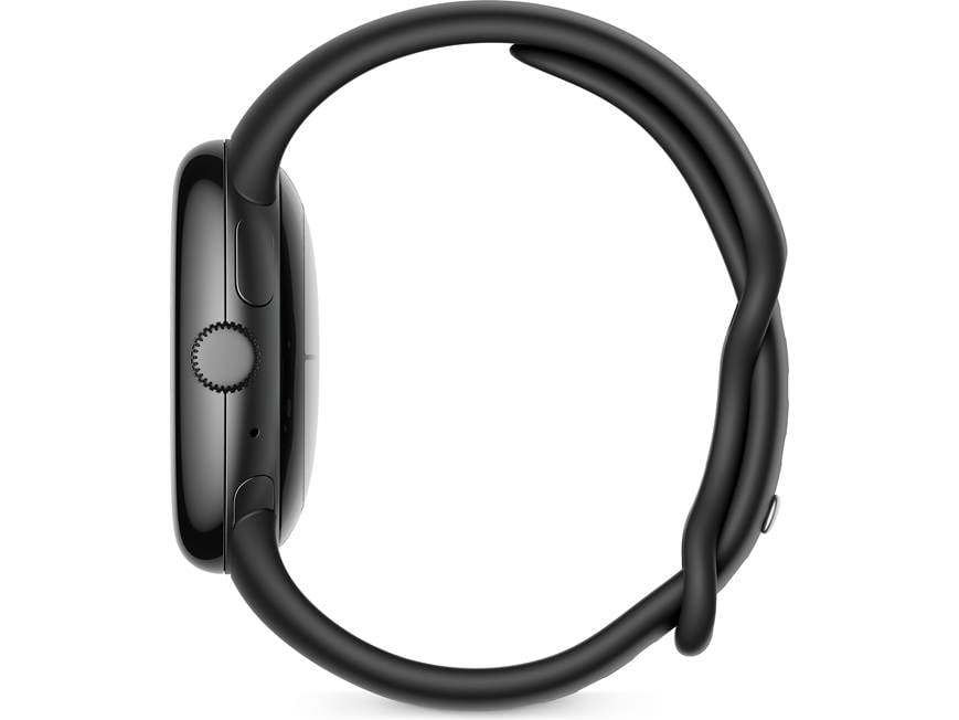 Google Pixel Watch (Matte Black case and Obsidian Active band