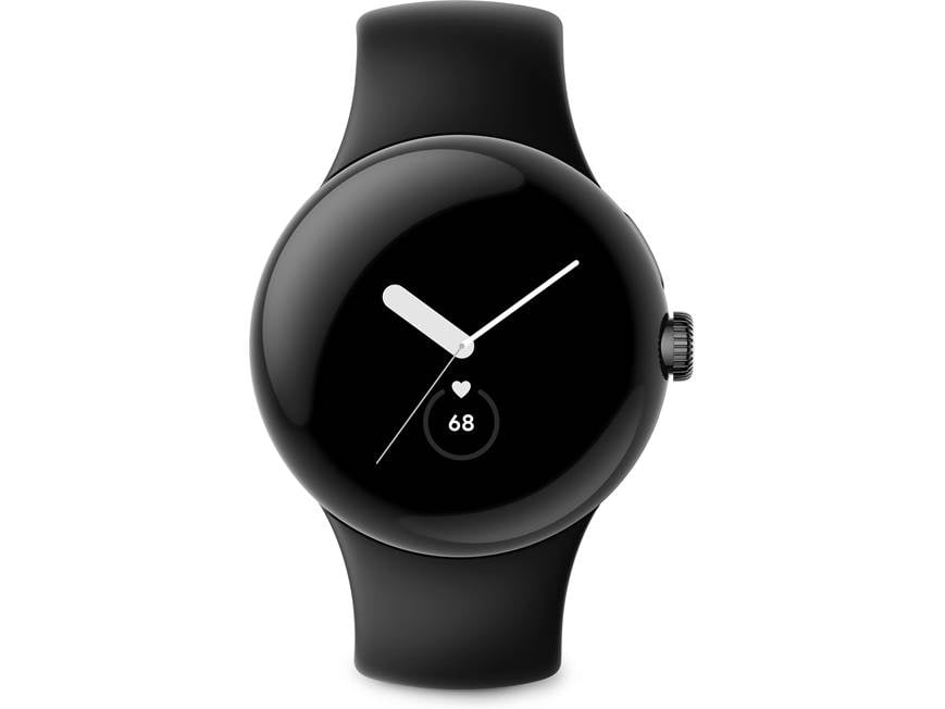 Google Pixel Watch (Matte Black case and Obsidian Active band