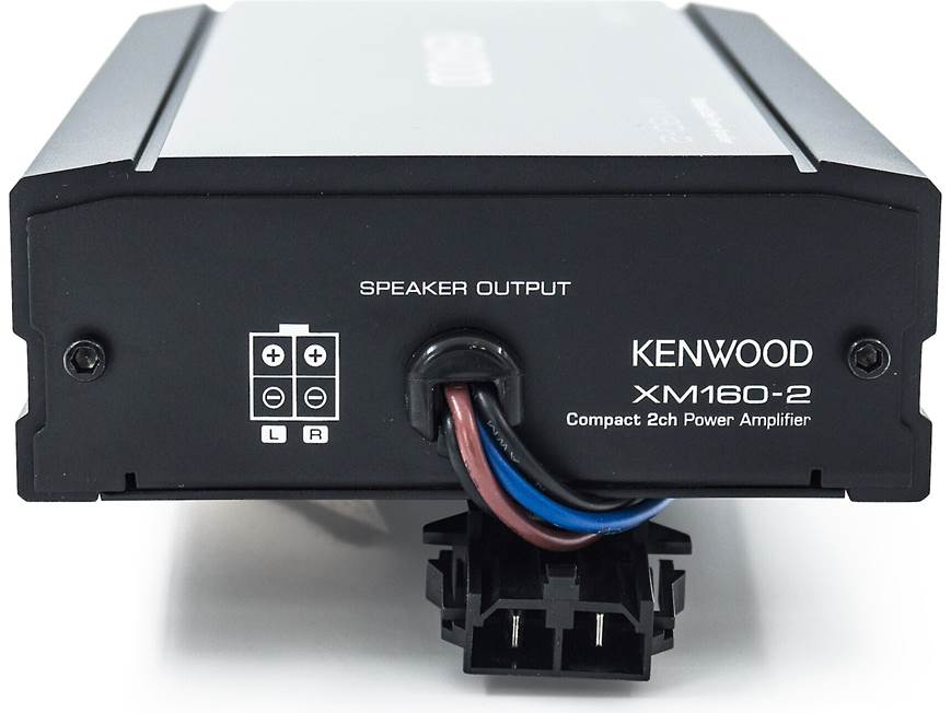 Kenwood Excelon XM160-2 Compact 2-channel amplifier for select