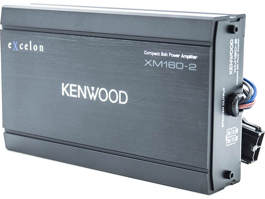 Kenwood Excelon XM160-2-98 Compact 2-channel amplifier for select