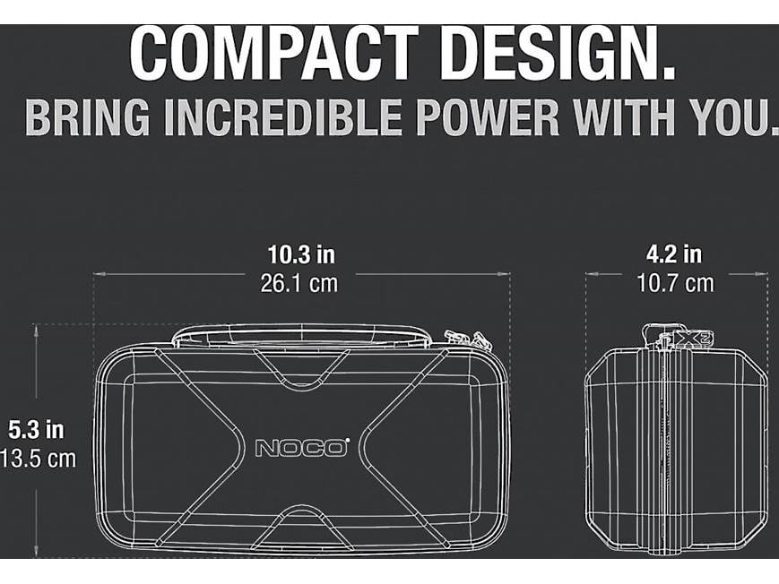NOCO GBC101 EVA protection case for NOCO Boost X GBX45 jump