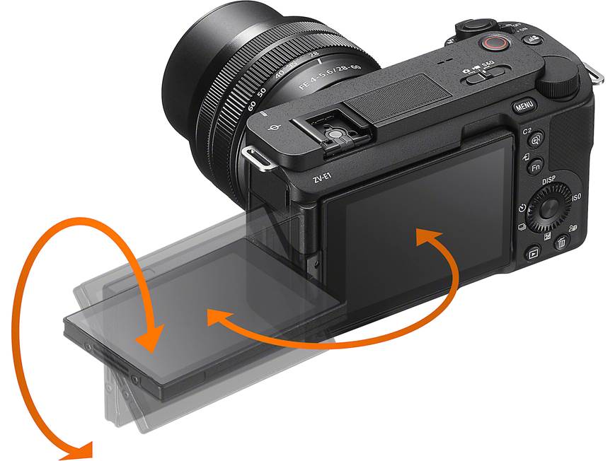 Sony Alpha ZV-E1 Vlog Camera Kit (Black) 12.1-megapixel full-frame
