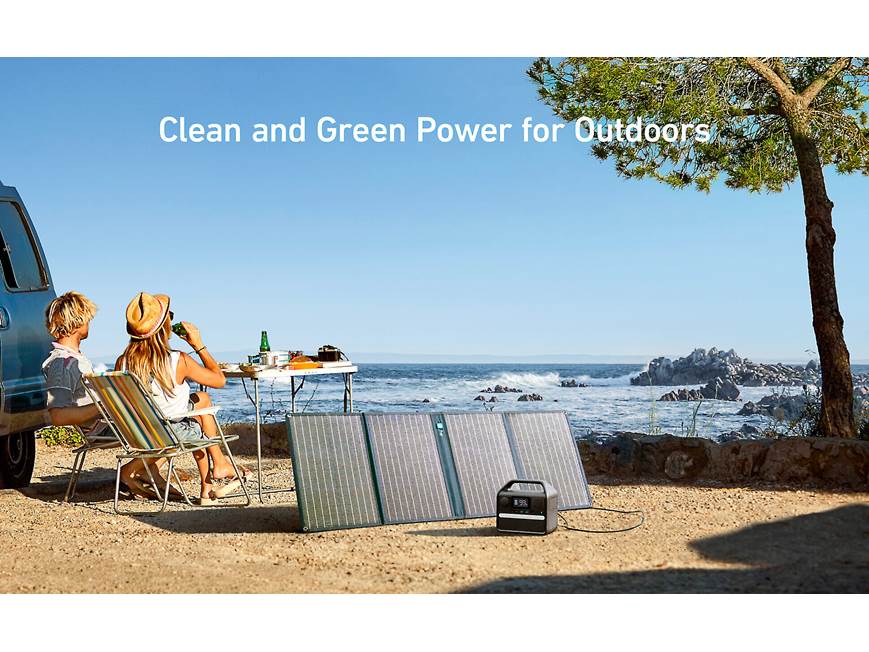 Anker 625 Solar Panel Foldable, portable solar charger at Crutchfield