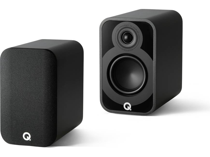 Q Acoustics 5010 (Satin Black) Bookshelf speakers (Satin Black) at