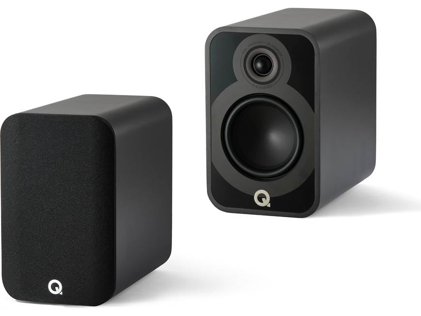 Q Acoustics 5020 (Satin Black) Bookshelf speakers (Satin Black) at