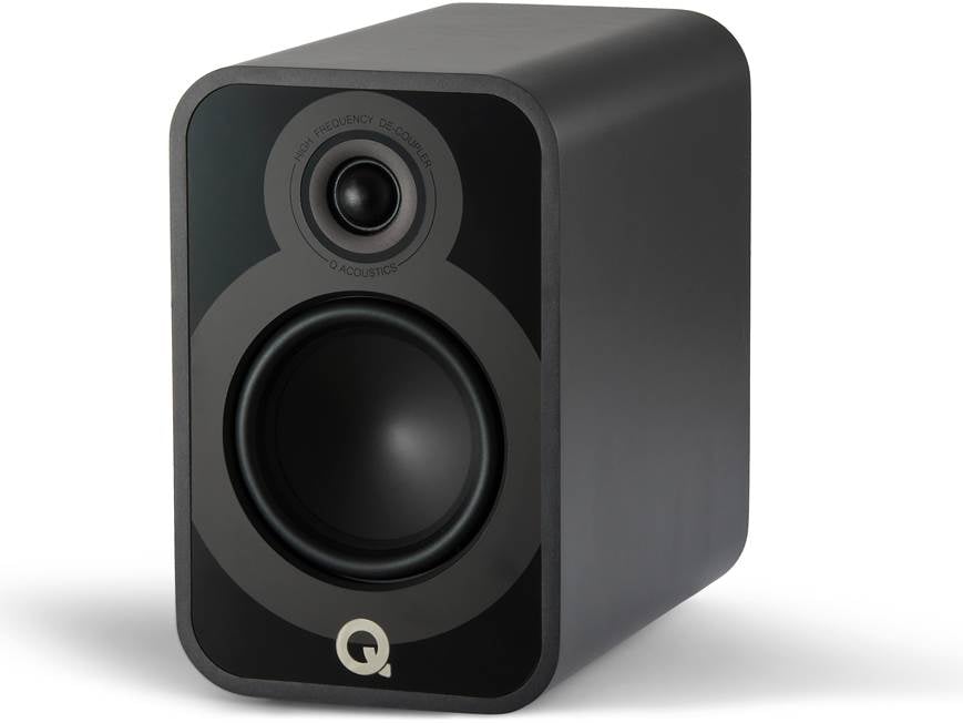 Q Acoustics 5020 (Satin Black) Bookshelf speakers (Satin Black) at