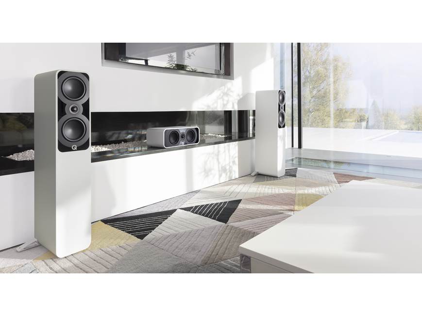 Q Acoustics 5040 (Satin White) Floor-standing speaker (Satin White