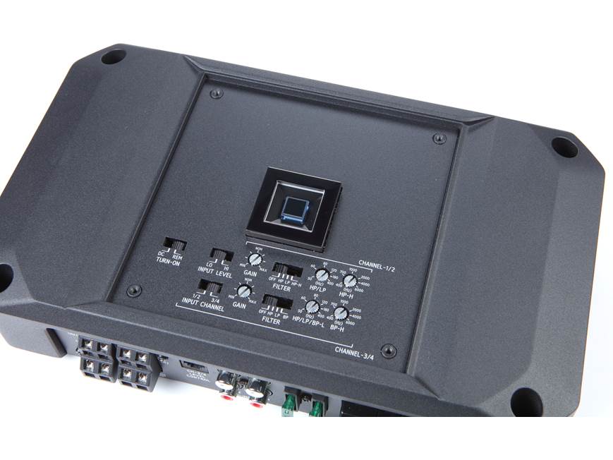 Alpine R2-A60F R2-Series 4-channel car amplifier — 100 watts RMS x