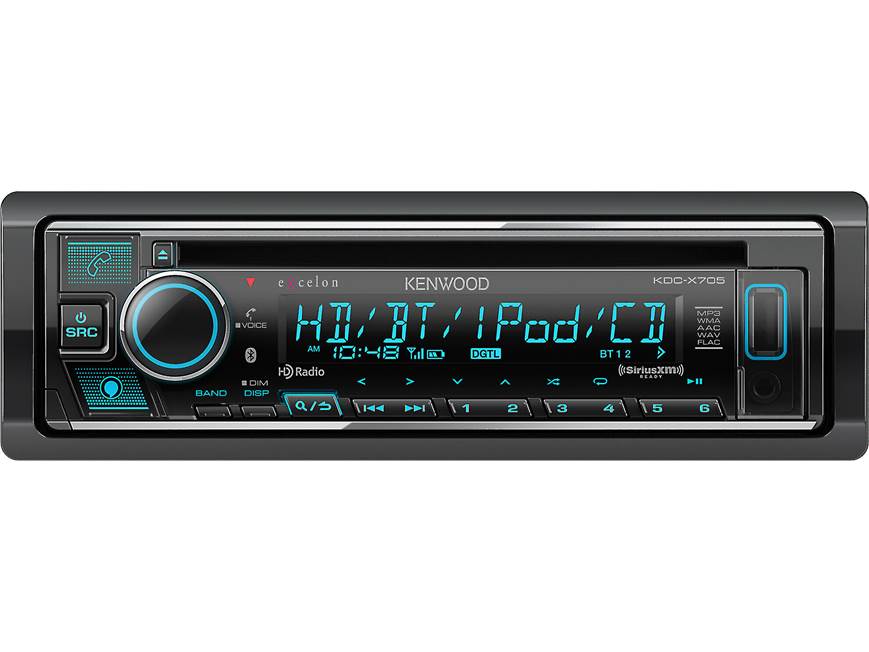 Kenwood Excelon KDC-X705 CD receiver (Factory Refurbished) at