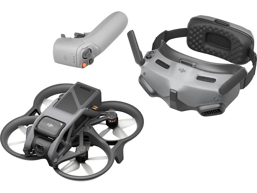 DJI Avata Explorer Combo Aerial drone bundle with gimbal-mounted