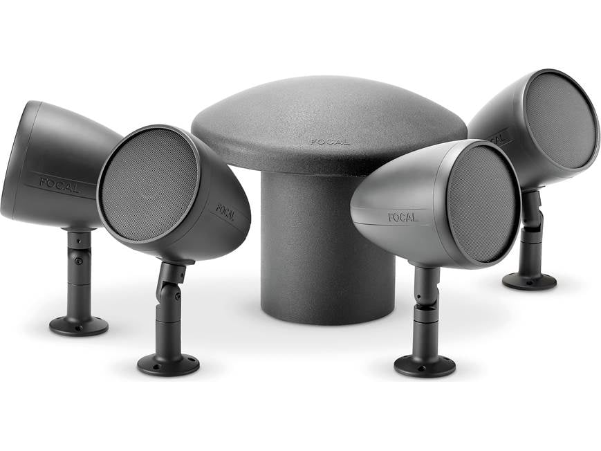 Focal Littora OD 4.1 Speaker System (Dark) Outdoor satellites and