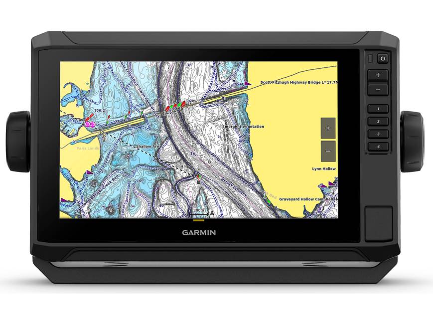 Écran Garmin Echomap 93SV Plus - Tête Seule 9" - Pour La Pêche - Occasion Fonctionnelle