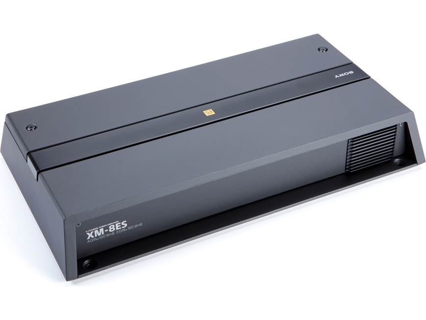 Sony XM-8ES Mobile ES™ Series 8-channel car amplifier — 100 watts