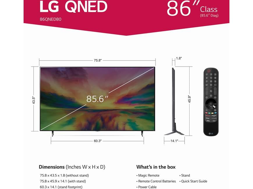 LG 86QNED80URA (86