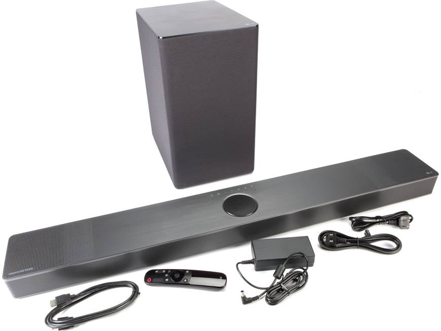 LG SC9S Powered 3.1.3-channel sound bar and wireless subwoofer
