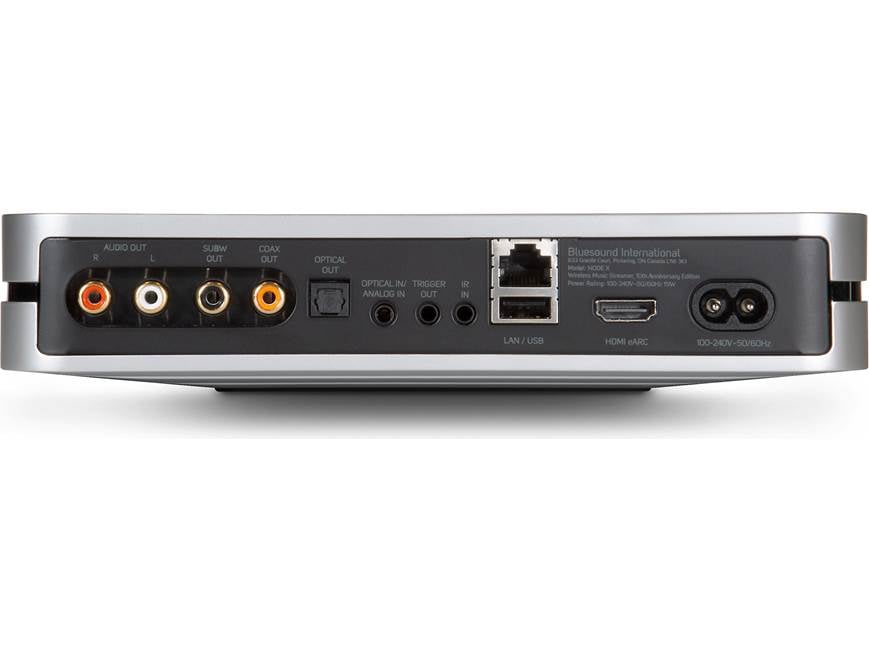 Bluesound NODE X Streaming music player with built-in Wi-Fi