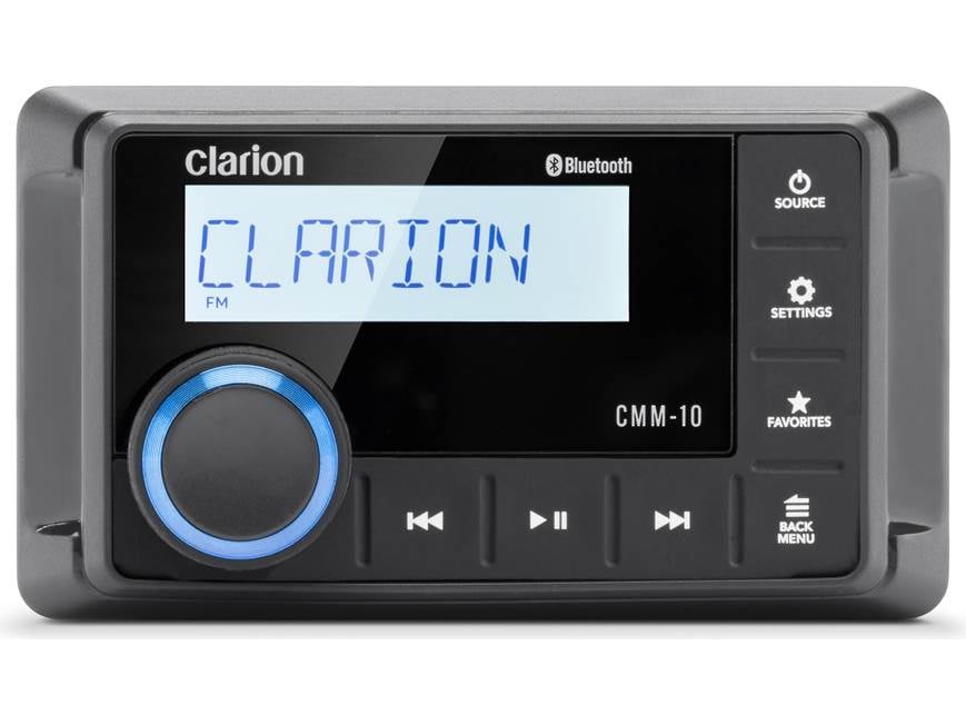Clarion CMM-10 Marine digital media receiver with Bluetooth® (does